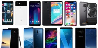 top 10 flagship smartphones 2018