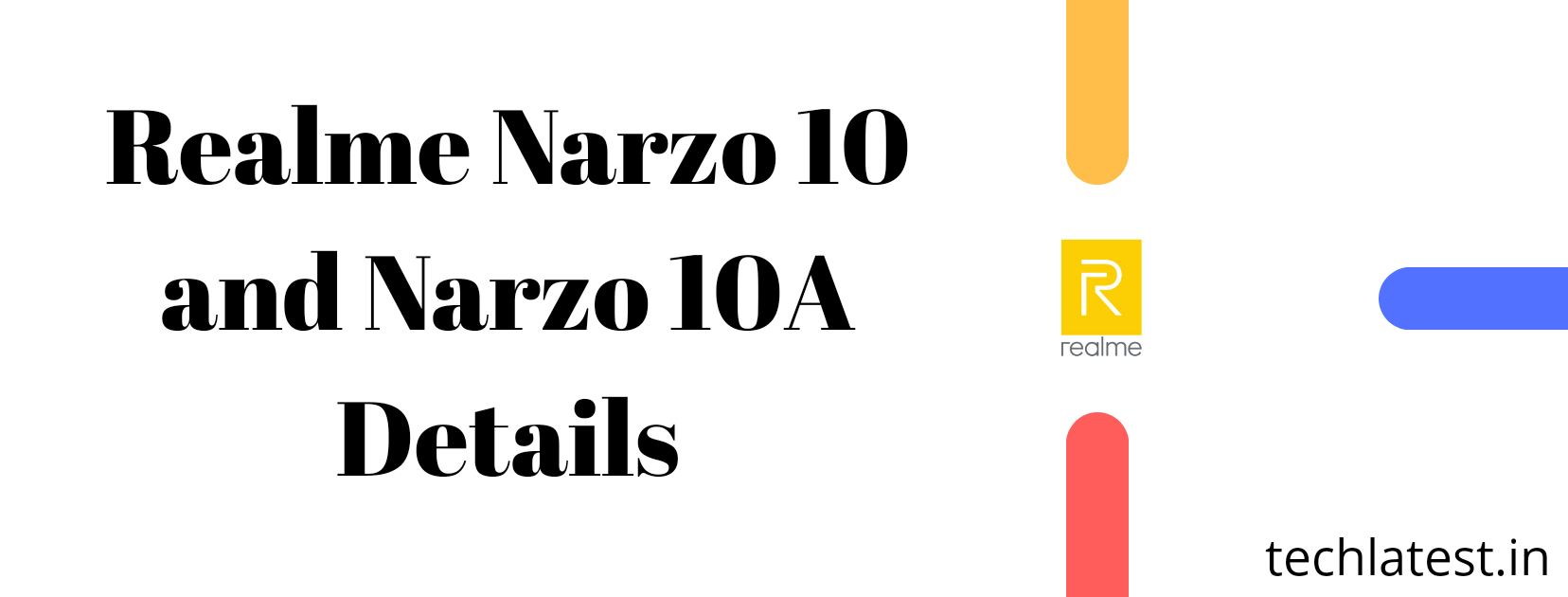 Realme Narzo launch details