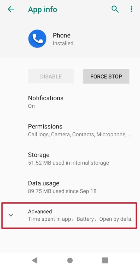 error in android 10