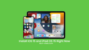 Install iOS 15 iPadOS 15