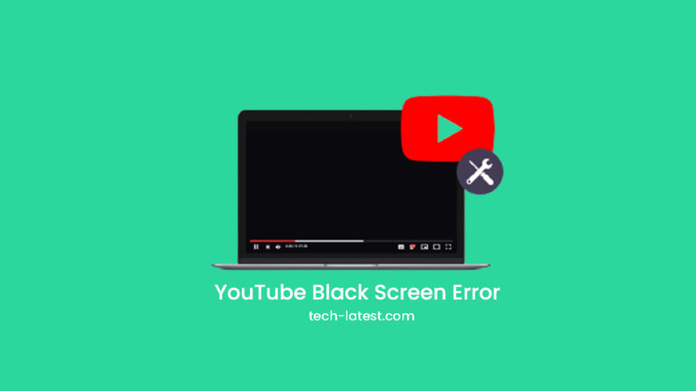 YouTube Black Screen Error