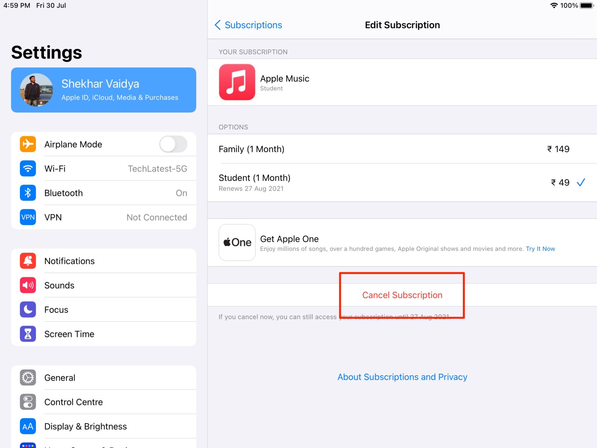 How to Cancel Apple Music Subscription Easily? | TechLatest