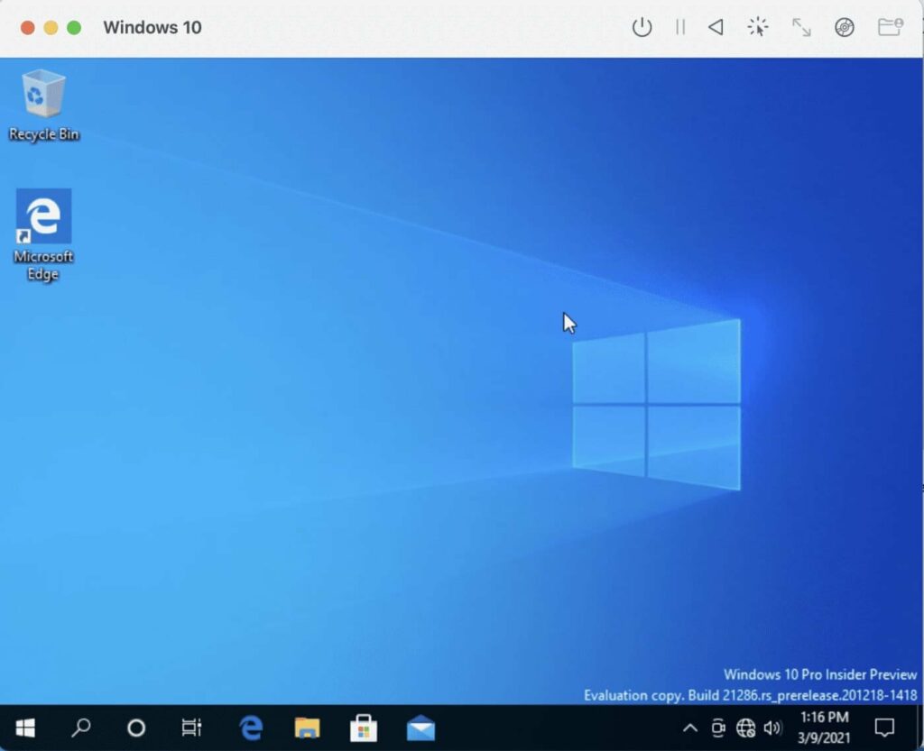 Install Windows 10 on M1 Mac