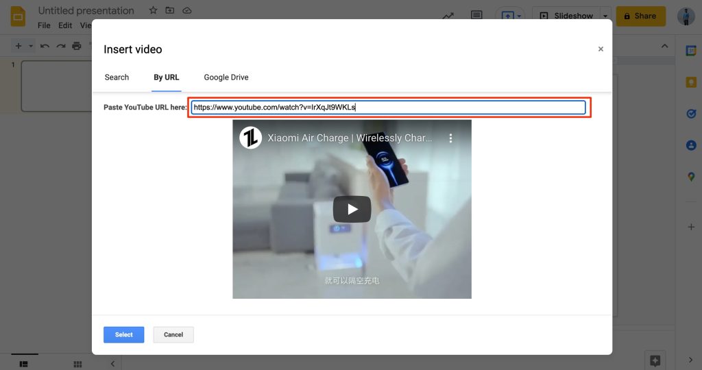 How To Embed a Video in Google Slides