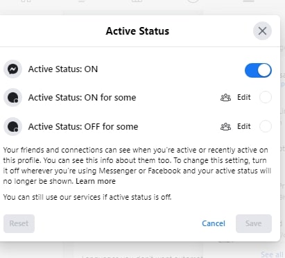 How to Turn Off Active Status on Facebook?